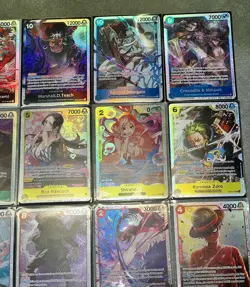 One Piece TCG 20 Card Lot English All SRs No Dups NM - Image 3