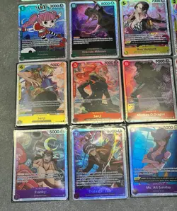 One Piece TCG 20 Card Lot English All SRs No Dups NM - Image 4