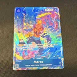 ***FOIL Namco One Piece Marco PRB02-008 Alt Art Blocker SR 6000 Power*** Vol. 2 - Image 1