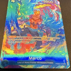 ***FOIL Namco One Piece Marco PRB02-008 Alt Art Blocker SR 6000 Power*** Vol. 2 - Image 3