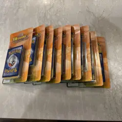 Mystery Pokemon Pack - 20 Cards with 1 Foil Card Factory Sealed - Lot Of 9 - Image 2