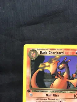 Pokemon Cards: Team Rocket 1st Edition Rare: Dark Charizard 21/82 - Image 2