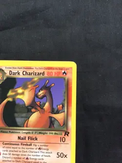 Pokemon Cards: Team Rocket 1st Edition Rare: Dark Charizard 21/82 - Image 3
