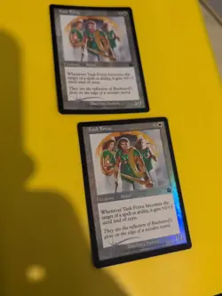 Task Force x2 Rebel. Mercadian Masques. FOIL. Magic the Gathering Card. - Image 1