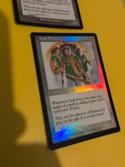 Task Force x2 Rebel. Mercadian Masques. FOIL. Magic the Gathering Card. - Image 2