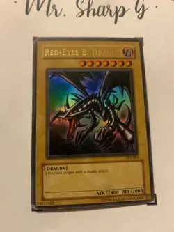 RED-EYES B.DRAGON - SDJ-001 ENGLISH Yu-Gi-Oh! CARD ULTRA RARE HOLO KONAMI** - Image 4