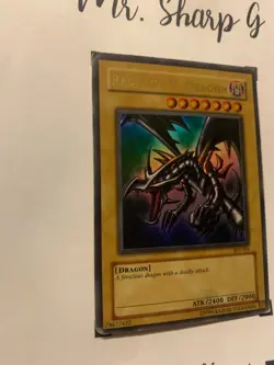 RED-EYES B.DRAGON - SDJ-001 ENGLISH Yu-Gi-Oh! CARD ULTRA RARE HOLO KONAMI** - Image 5