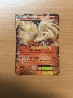 Pokemon Ninetales EX TCG Holo Card 13/83 XY Generations - Image 1