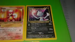 Pokemon Neo Genesis rare 5 card lot Murkrow Sneasel Magby Elekid Darkness LP - Image 3