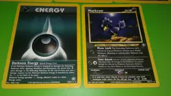 Pokemon Neo Genesis rare 5 card lot Murkrow Sneasel Magby Elekid Darkness LP - Image 4