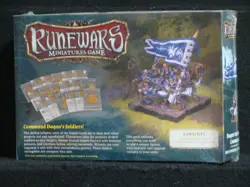 Runewars Miniatures Game Daqan Infantry Command -Unit Upgrade Expansion- NIB - Image 2