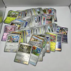 Pokemon TCG Prismatic Evolutions Bundle / Joblot- 145 Cards inc Reverse Holos (F - Image 1
