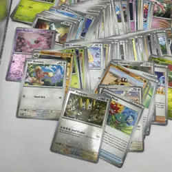 Pokemon TCG Prismatic Evolutions Bundle / Joblot- 145 Cards inc Reverse Holos (F - Image 3
