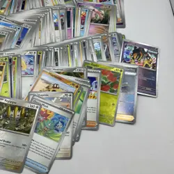 Pokemon TCG Prismatic Evolutions Bundle / Joblot- 145 Cards inc Reverse Holos (F - Image 4