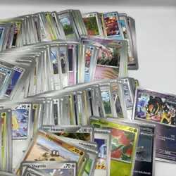 Pokemon TCG Prismatic Evolutions Bundle / Joblot- 145 Cards inc Reverse Holos (F - Image 5