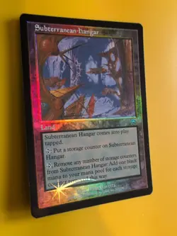 Subterranean Hanger LAnd Mercadian Masques. FOIL. Magic the Gathering Card. - Image 4