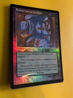 Subterranean Hanger LAnd Mercadian Masques. FOIL. Magic the Gathering Card. - Image 5