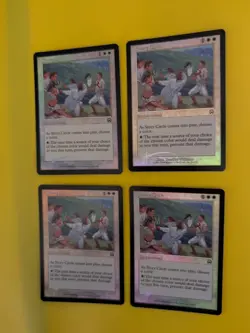 Story Circle x4 playset Enchantment Mercadian Masques. FOIL. MTG Card. - Image 1