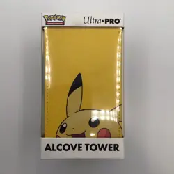 Ultra Pro Pokemon TCG Pikachu Alcove Tower Card Deck Box Brand New Sealed - Image 1