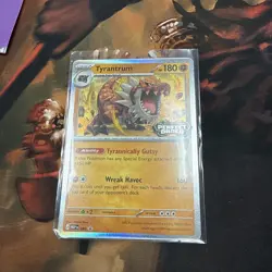 Pokemon Card - Tyrantrum - Holo - Prerelease Promo (MEP066) Perfect Order NM - Image 1