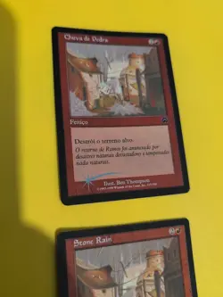 Stone Rain x2 Sorcery Mercadian Masques. FOIL Card. 1 is foreign - Image 1