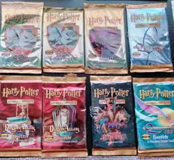 LOT 18 W.O.C. Harry Potter Trading Card Game Booster Pack Art Set base set !!! - Image 4