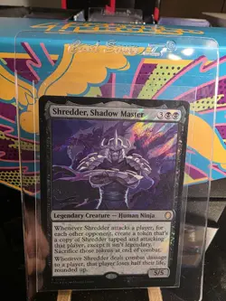 Shredder, Shadow Master (Surge Foil) Commander: Teenage Mutant Ninja Turtles... - Image 1