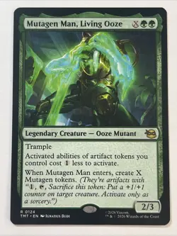 MTG Teenage Mutant Ninja Turtles #124 Mutagen Man, Living Ooze - Image 1