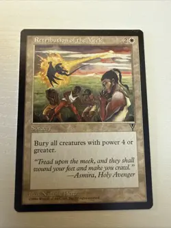 MTG - Retribution of the Meek - Visions - Image 1