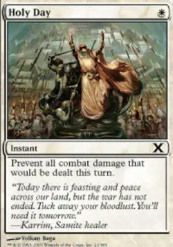 MTG magic cards 1x Holy Day 10th Edition NM-Mint, English - Image 1