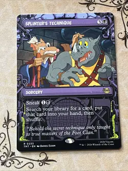 Splinter's Technique (Showcase) Teenage Mutant Ninja Turtles Regular - Image 1