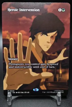 Heroic Intervention (Borderless) Avatar: The Last Airbende Mythical 0043 MTG - Image 1