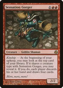 Sensation Gorger - Morningtide (102) mtg Magic the Gathering - NM - Image 1