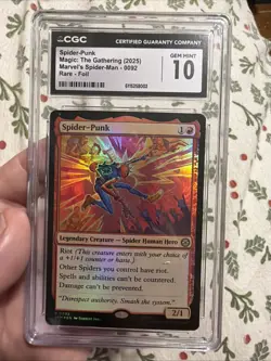CGC 10 Spider-Punk Marvel's Spider-Man Foil - Image 1