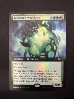 Famished Worldsire (Extended Art) Edge of Eternities Foil - Image 1