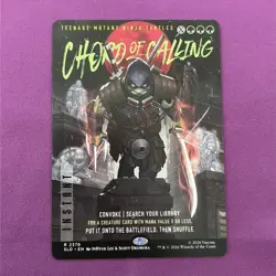 Chord of Calling MTG TMNT Secret Lair NonFoil NM - Image 1