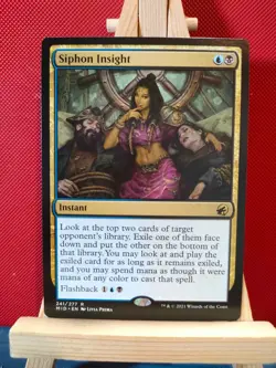 Siphon Insight - Innistrad: Midnight Hunt - Rare - NM - MTG - Image 1