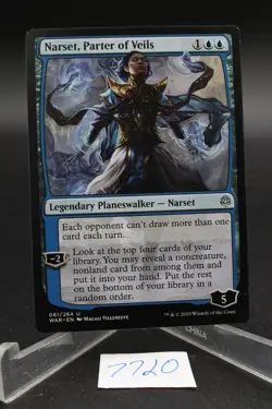 MTG Narset, Parter of Veils War of the Spark 061/264 Regular Uncommon - Image 1