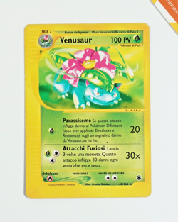 Pokemon Venusaur 67/165 Expedition Base Set Italiano Non Holo - Image 1