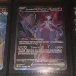 Pokemon Team Rocket's Mewtwo EX 231/182 Sv10 Destined Rivals Holo 280HP Rare - Image 1