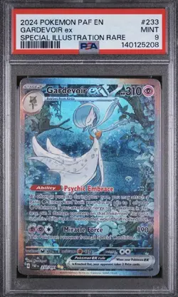 Pokemon Gardevoir ex 233/091 Paldean Fates Special Illustration Rare PSA 9 - Image 1