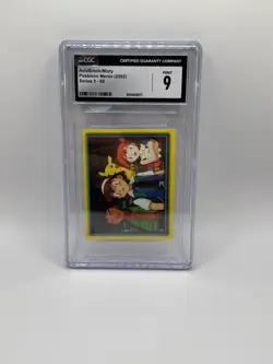 Ash/Brock/Misty Pokemon Merlin (2002) Series 5 - 113 cgc 9 rare - Image 1