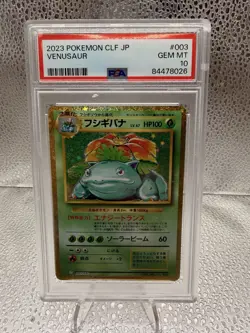 PSA 10 Venusaur CLF Classic Collection JP 003 Pokemon Gem Mint - Image 1