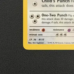 Pokemon TCG Blaine’s Kangaskhan 36/132 Gym Heroes Unlimited Uncommon - NM - Image 5