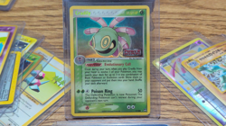 Pokemon TCG Cradily 7/108 EX Power Keepers Holo Rare NM - stamped - Image 1