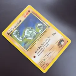 Pokemon TCG Brock's Geodude Gym Challenge 68/132 Regular MP - Image 2