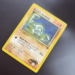 Pokemon TCG Brock's Geodude Gym Challenge 68/132 Regular MP - Image 3