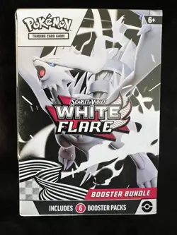 Pokemon TCG White Flare Booster Bundle, NEW factory SEALED - Image 1