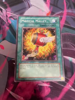 YUGIOH - MAGICAL MALLET - COMMON - SD09 - 1ST ED - LP - Image 1