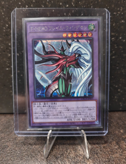 Yu-Gi-Oh! Favorite HERO Flame Wingman LOCH-JP005 Secret Rare Japanese OCG - Image 1